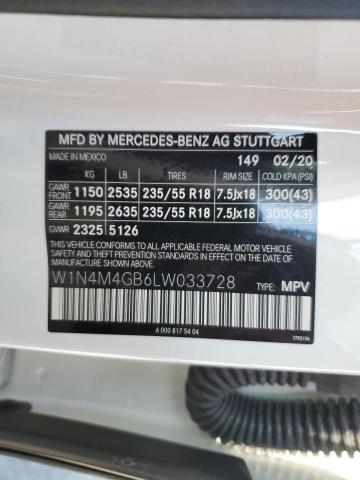 W1N4M4GB6LW033728 Mercedes-Benz GLB-Class GLB 250 13