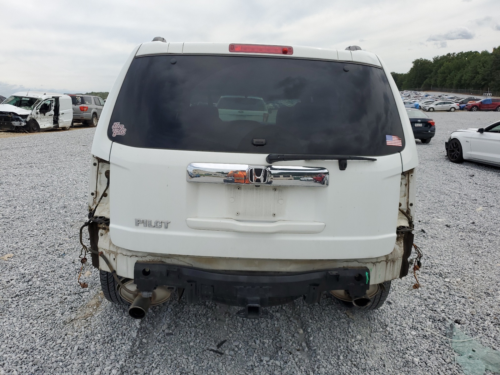 5FNYF3H52BB002906 2011 Honda Pilot Exl