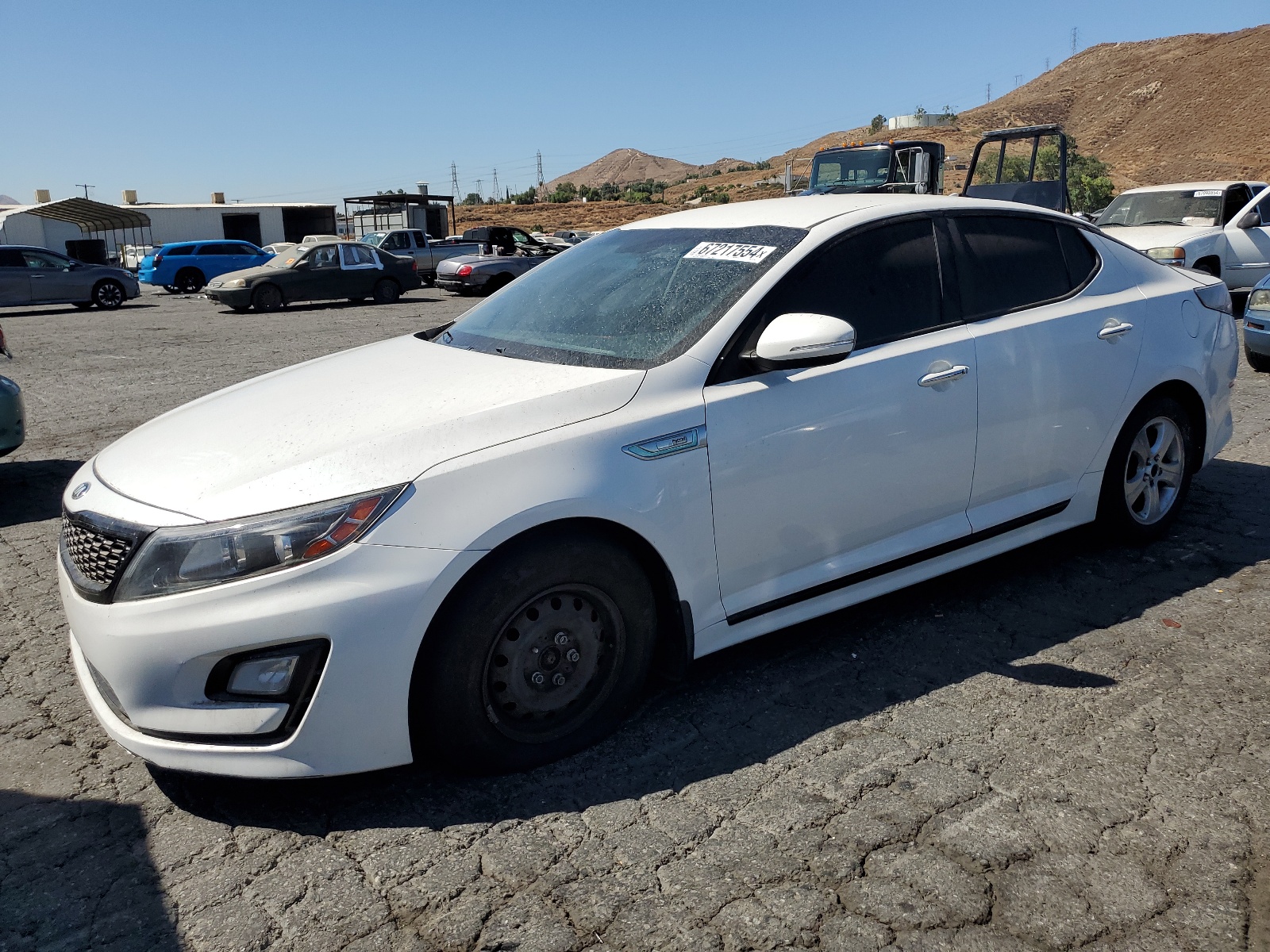 2015 Kia Optima Hybrid vin: KNAGM4AD9F5087742