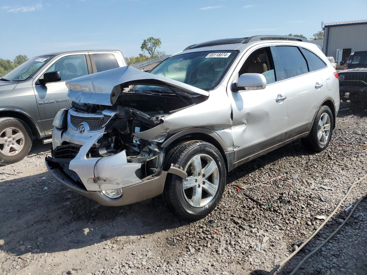 2009 Hyundai Veracruz Gls na sprzedaż w Hueytown, AL - Front End
