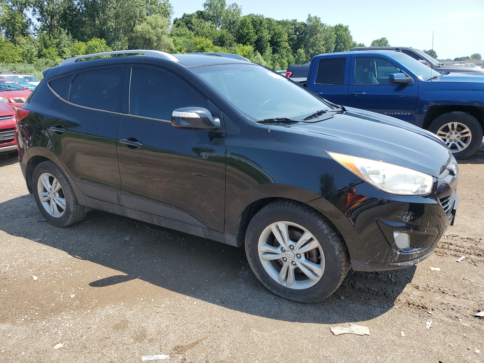 2013 Hyundai Tucson Gls vin: KM8JUCAC3DU581328