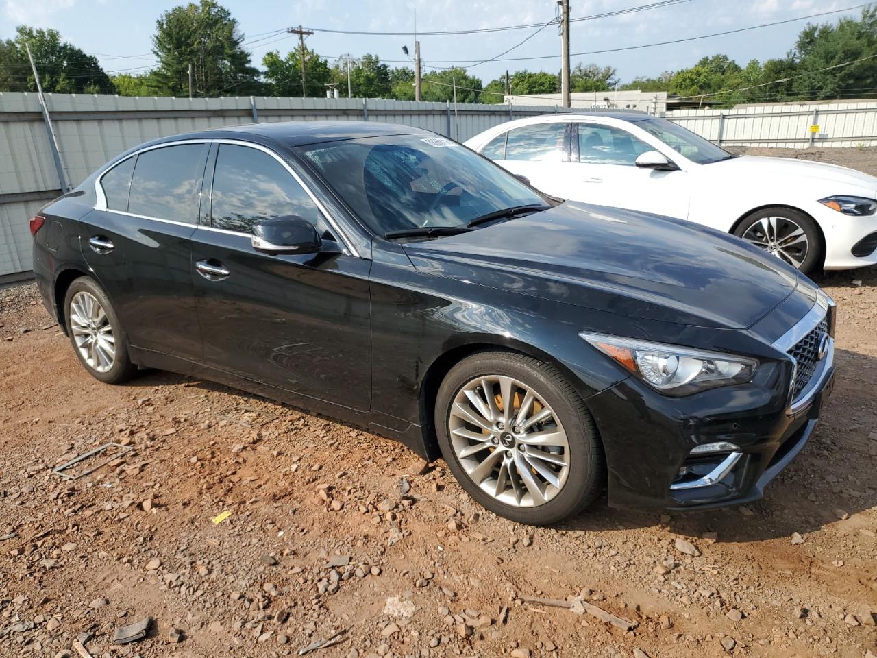 2022 Infiniti Q50 Luxe VIN: JN1EV7BR6NM342180 Lot: 68969114