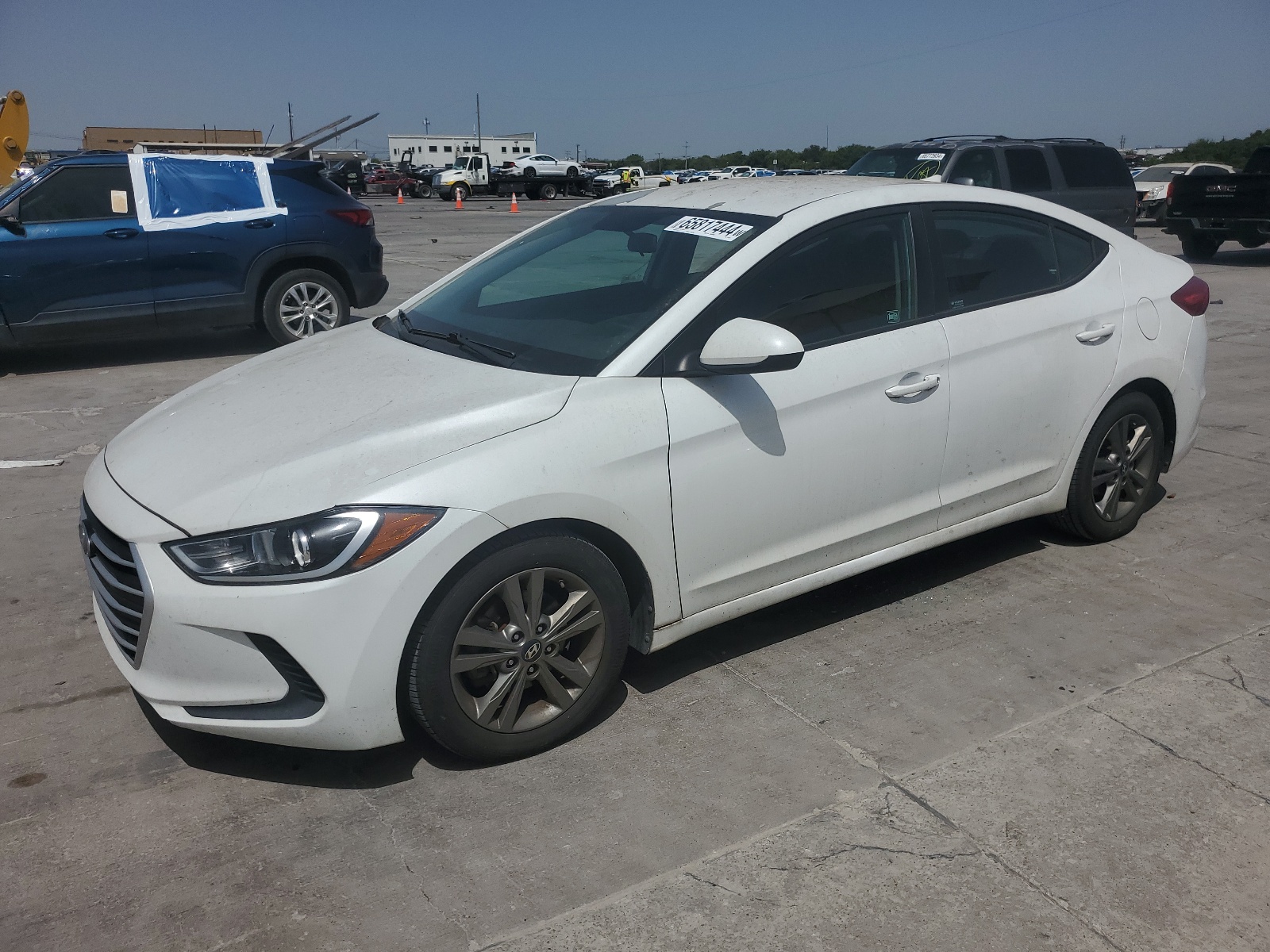 2018 Hyundai Elantra Sel vin: 5NPD84LF6JH213251