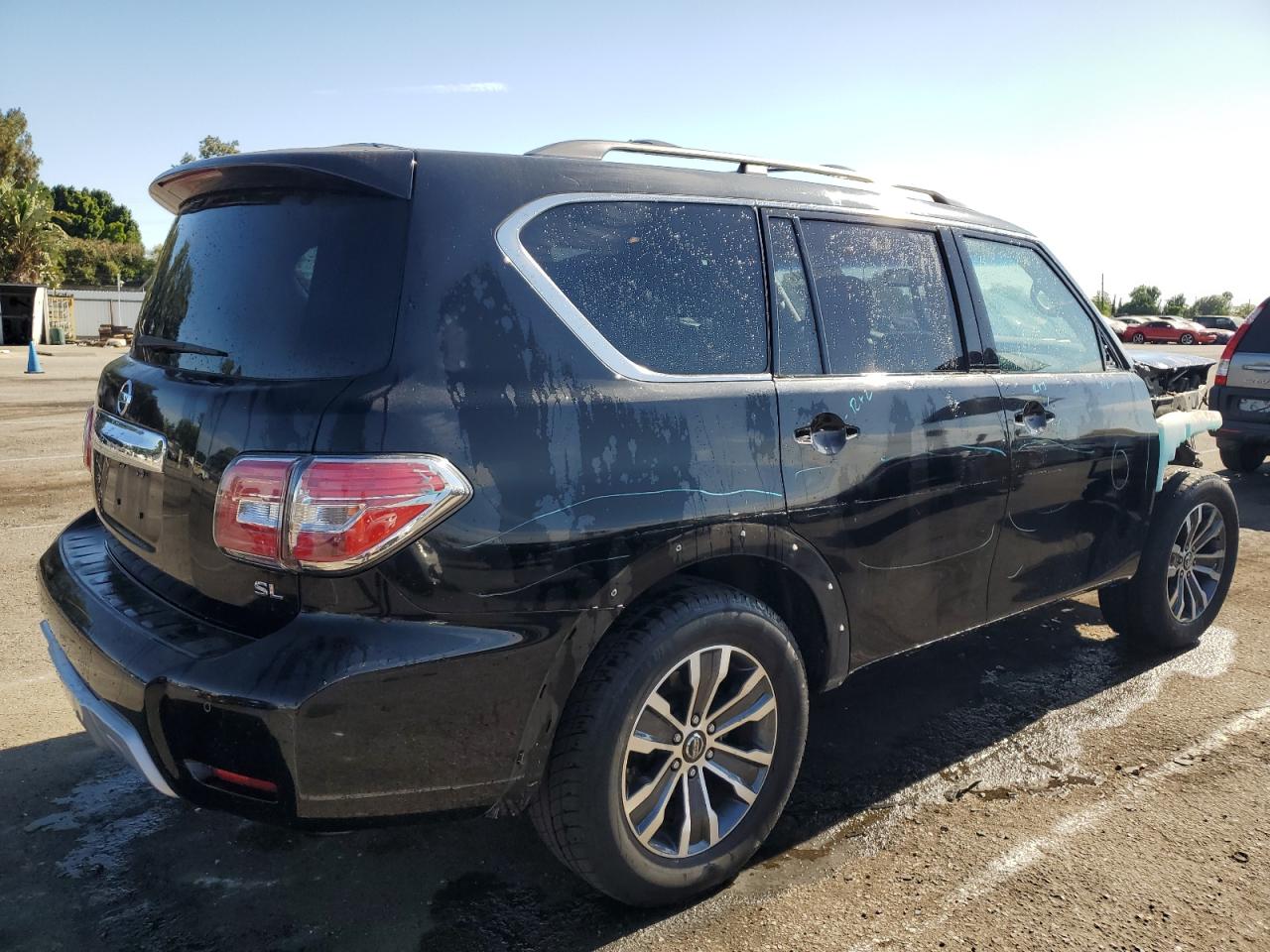 2017 Nissan Armada Sv VIN: JN8AY2ND8H9009187 Lot: 65955244