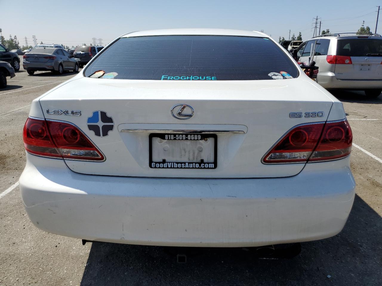 2005 Lexus Es 330 VIN: JTHBA30G155097044 Lot: 69440284