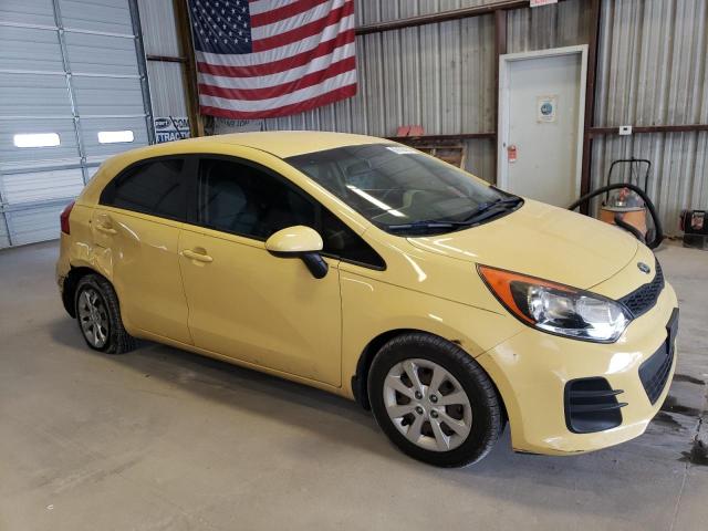  KIA RIO 2016 Yellow