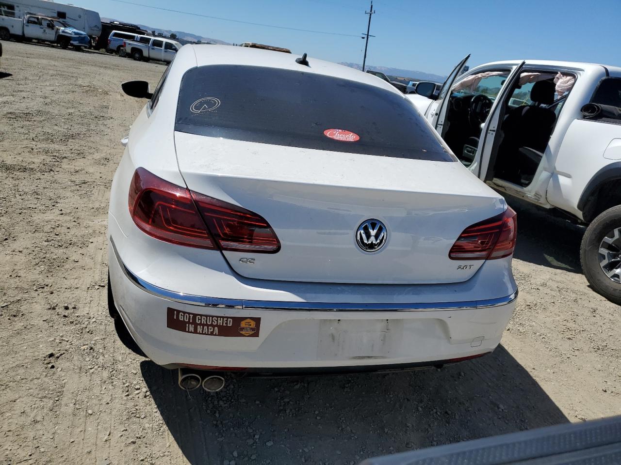 2013 Volkswagen Cc Sport VIN: WVWBP7AN0DE562237 Lot: 67612564