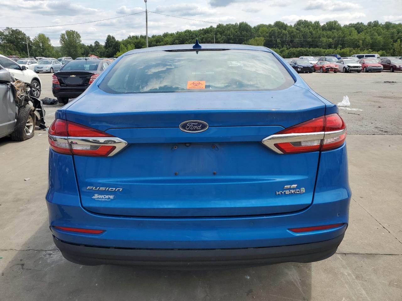 3FA6P0LU6KR100536 2019 Ford Fusion Se