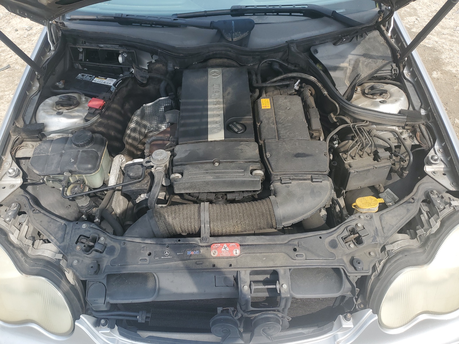 WDBRF40J74F470789 2004 Mercedes-Benz C 230K Sport Sedan