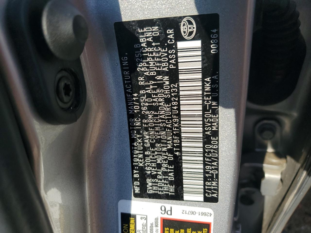 2015 Toyota Camry - Image 13