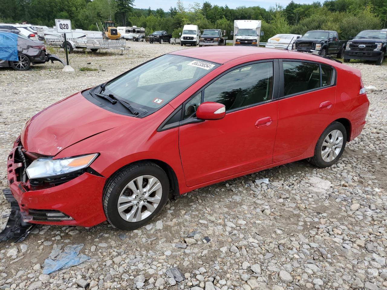 2013 Honda Insight Ex VIN: JHMZE2H70DS003396 Lot: 66235854