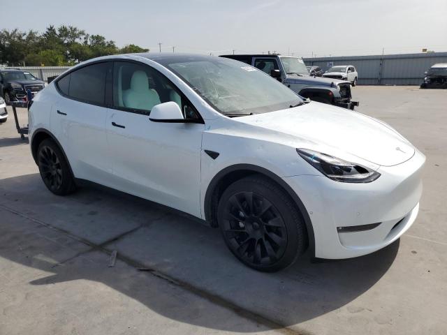  TESLA MODEL Y 2022 Белы