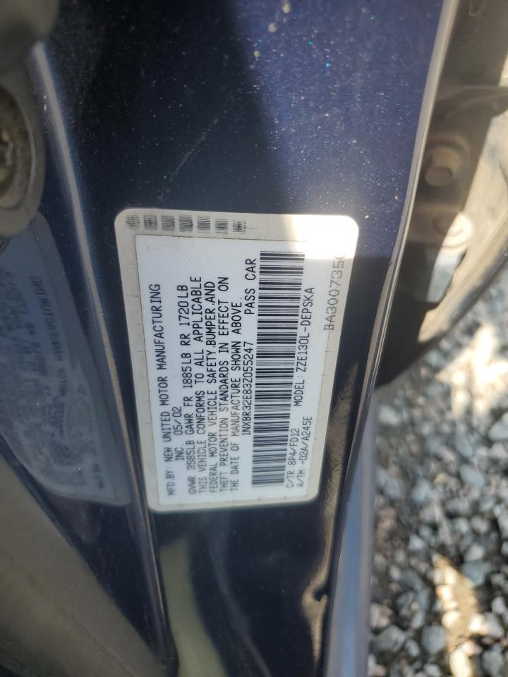 2003 Toyota Corolla Ce VIN: 1NXBR32E83Z055247 Lot: 66567554