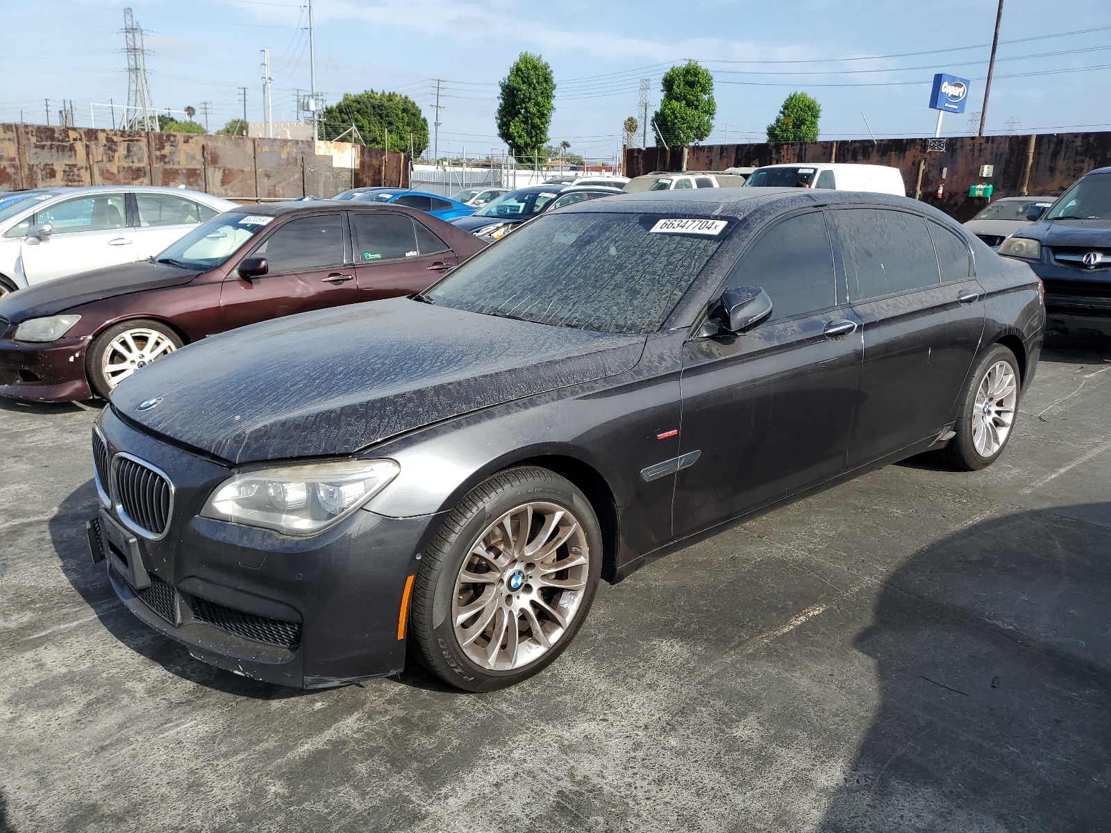 2015 BMW 750 Li vin: WBAYE8C55FD780960