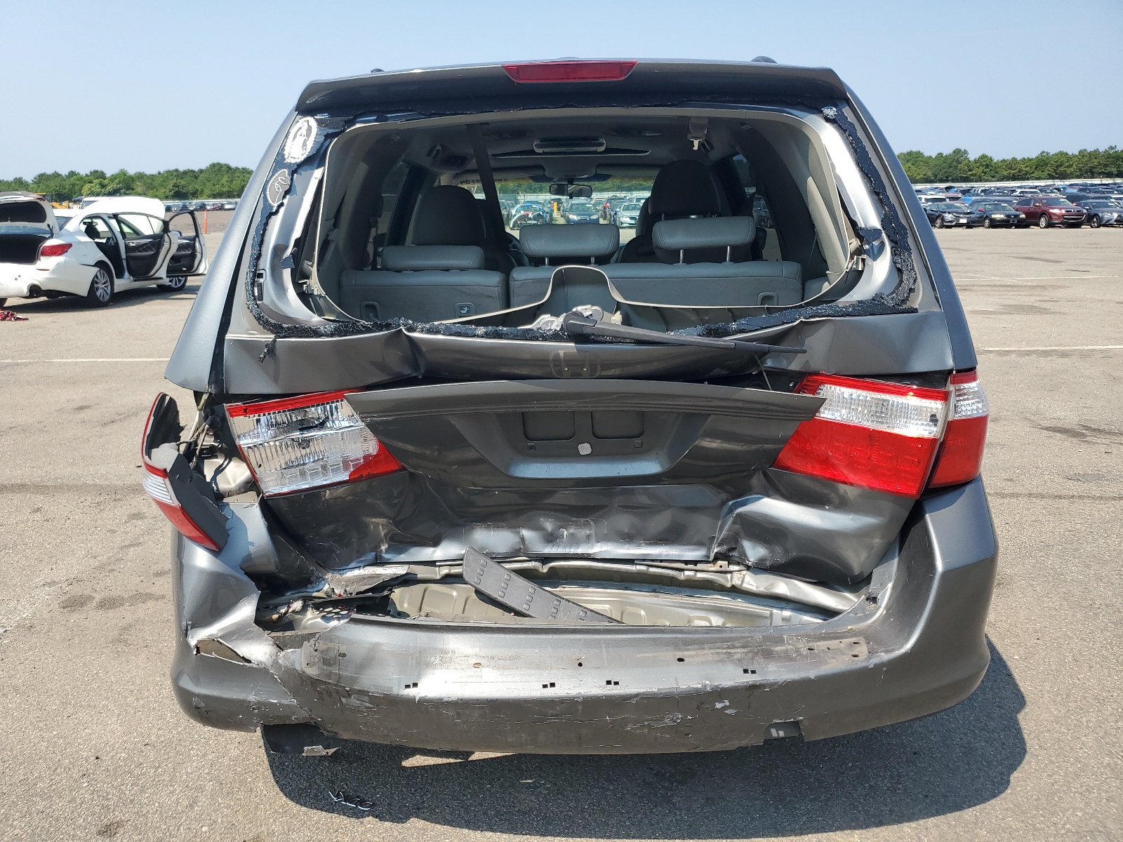 5FNRL38787B434714 2007 Honda Odyssey Exl