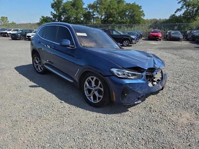  BMW X3 2022 Синий