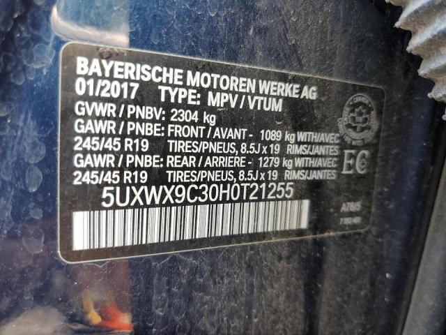 2017 BMW X3 XDRIVE28I  