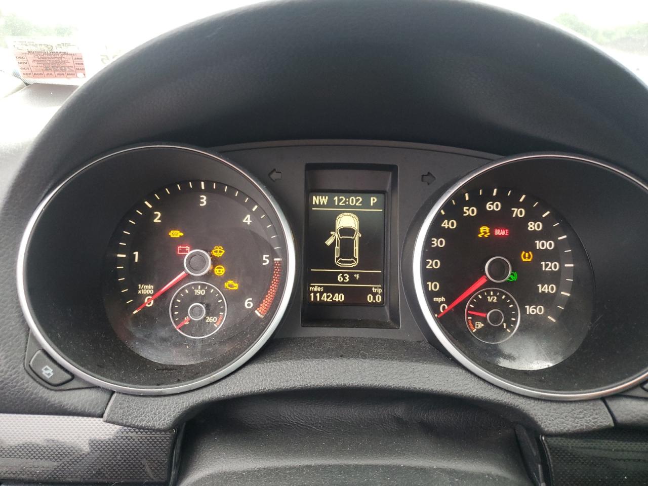 2011 Volkswagen Jetta Tdi VIN: 3VWPL7AJ6BM616708 Lot: 66464305