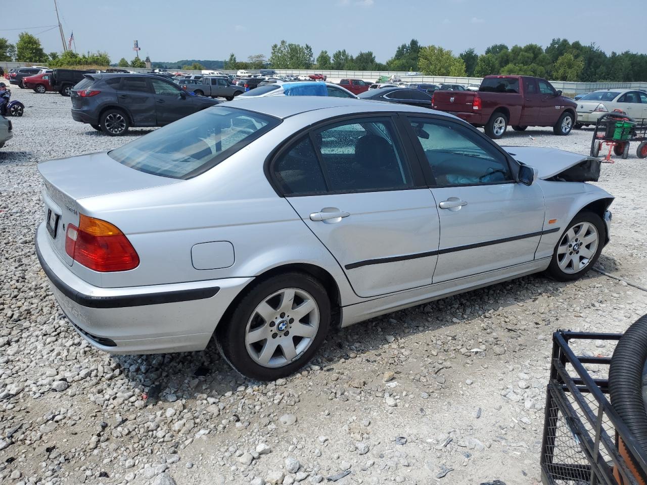 2001 BMW 325 I silver null gas WBAAN37401NJ12962 photo #4