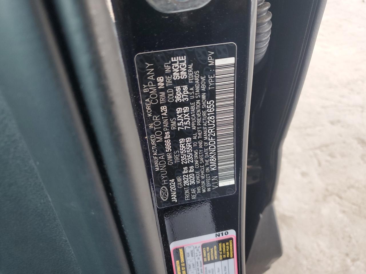 2024 Hyundai Ioniq 5 Sel VIN: KM8KNDDF2RU281655 Lot: 69540185