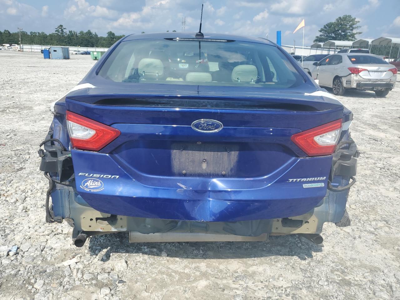 2016 Ford Fusion Titanium VIN: 3FA6P0K97GR126504 Lot: 69791735