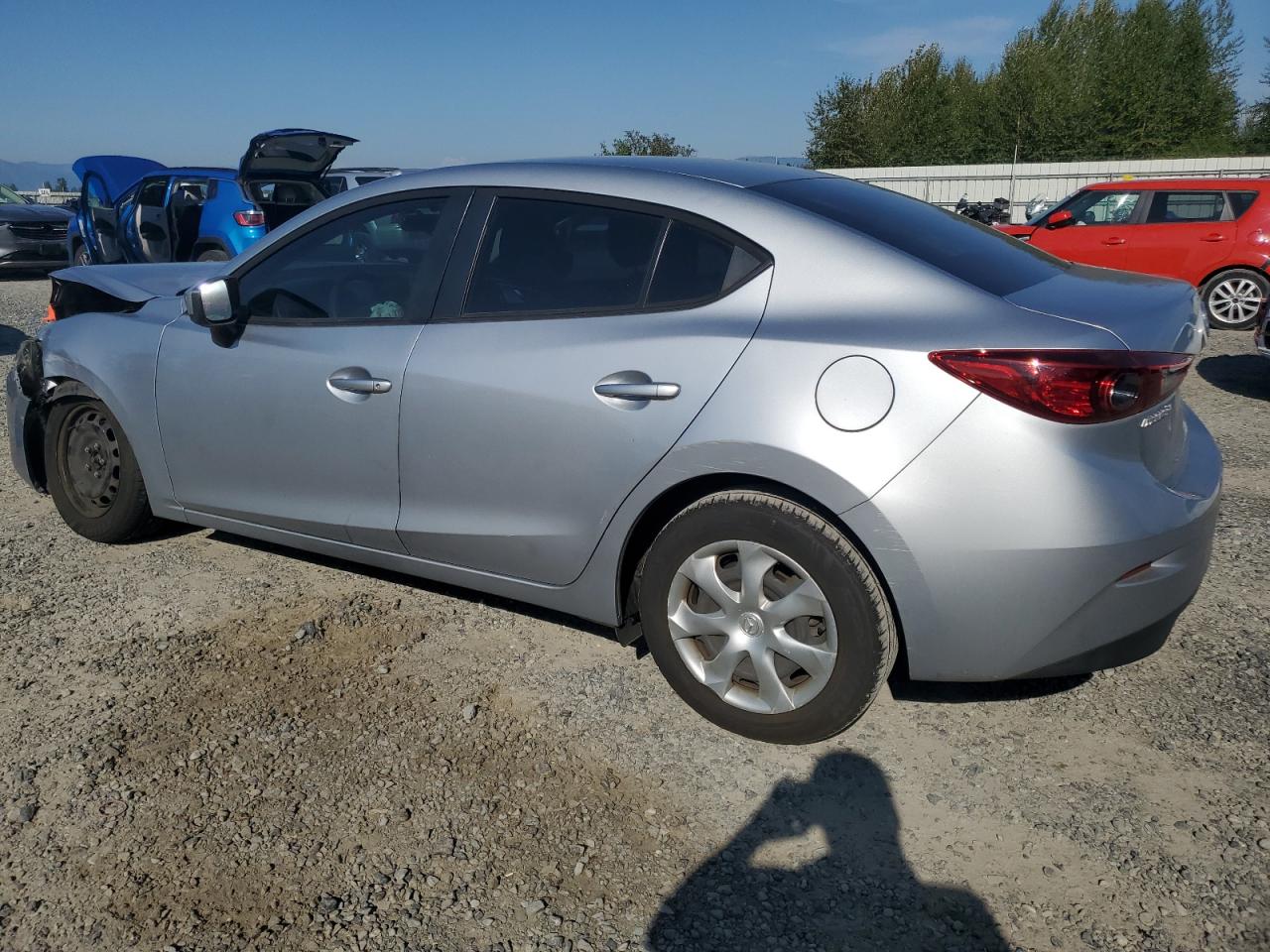 2017 Mazda 3 Sport silver null gas 3MZBN1U73HM106181 photo #3