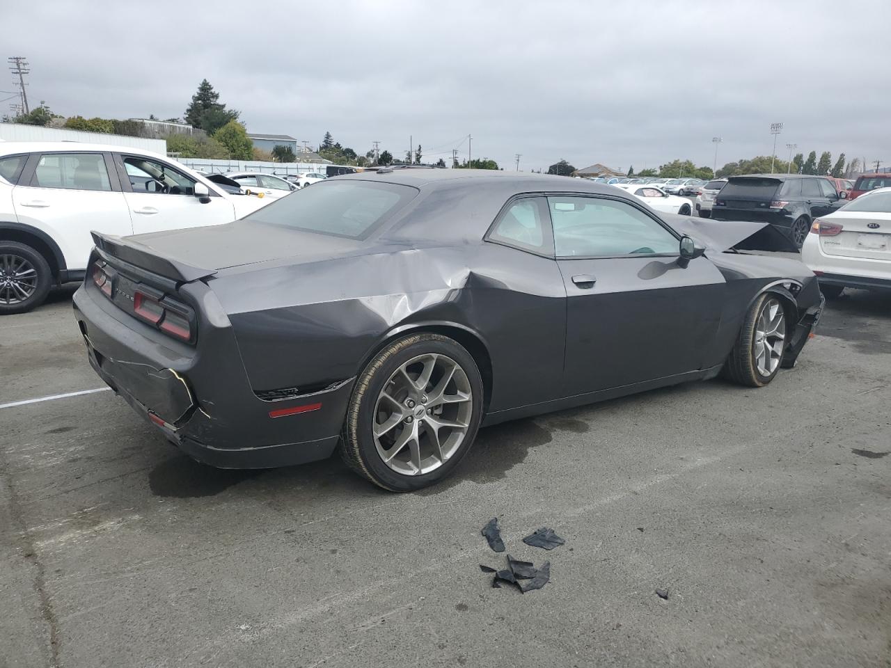 2022 Dodge Challenger Gt grey null flexible 2C3CDZJG9NH237613 photo #4