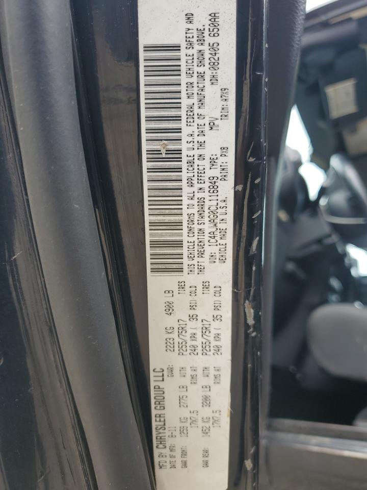 2012 Jeep Wrangler Sport VIN: 1C4AJWAG0CL116849 Lot: 70422105