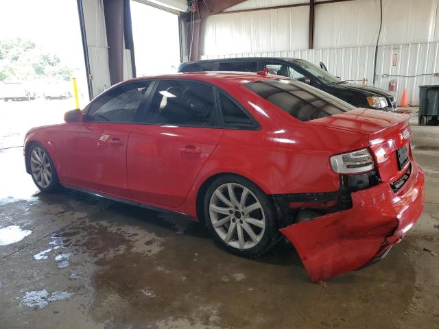  AUDI A4 2014 Czerwony