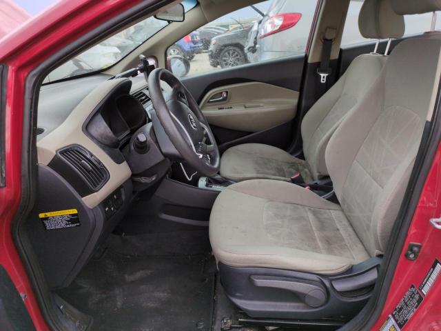 Sedans KIA RIO 2017 Red