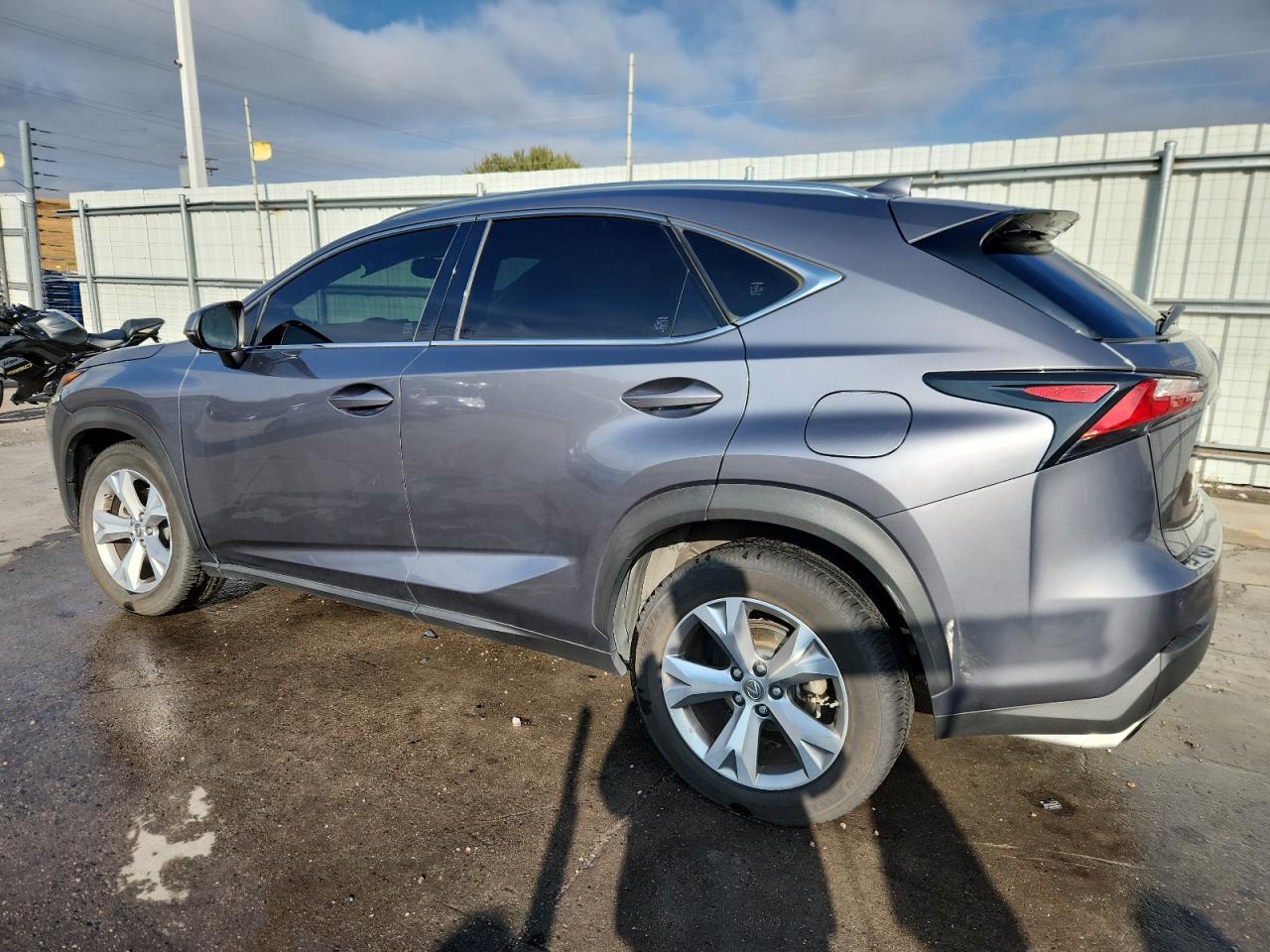 2017 Lexus Nx 200T Base grey null gas JTJBARBZ3H2110513 photo #3