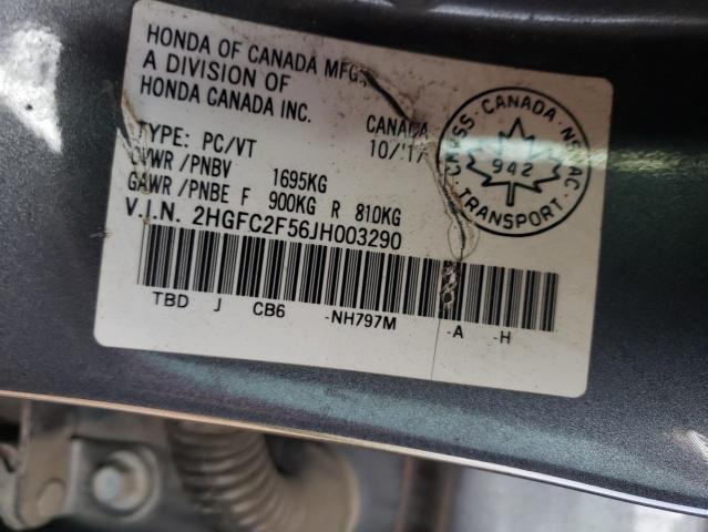 2018 HONDA CIVIC LX  
