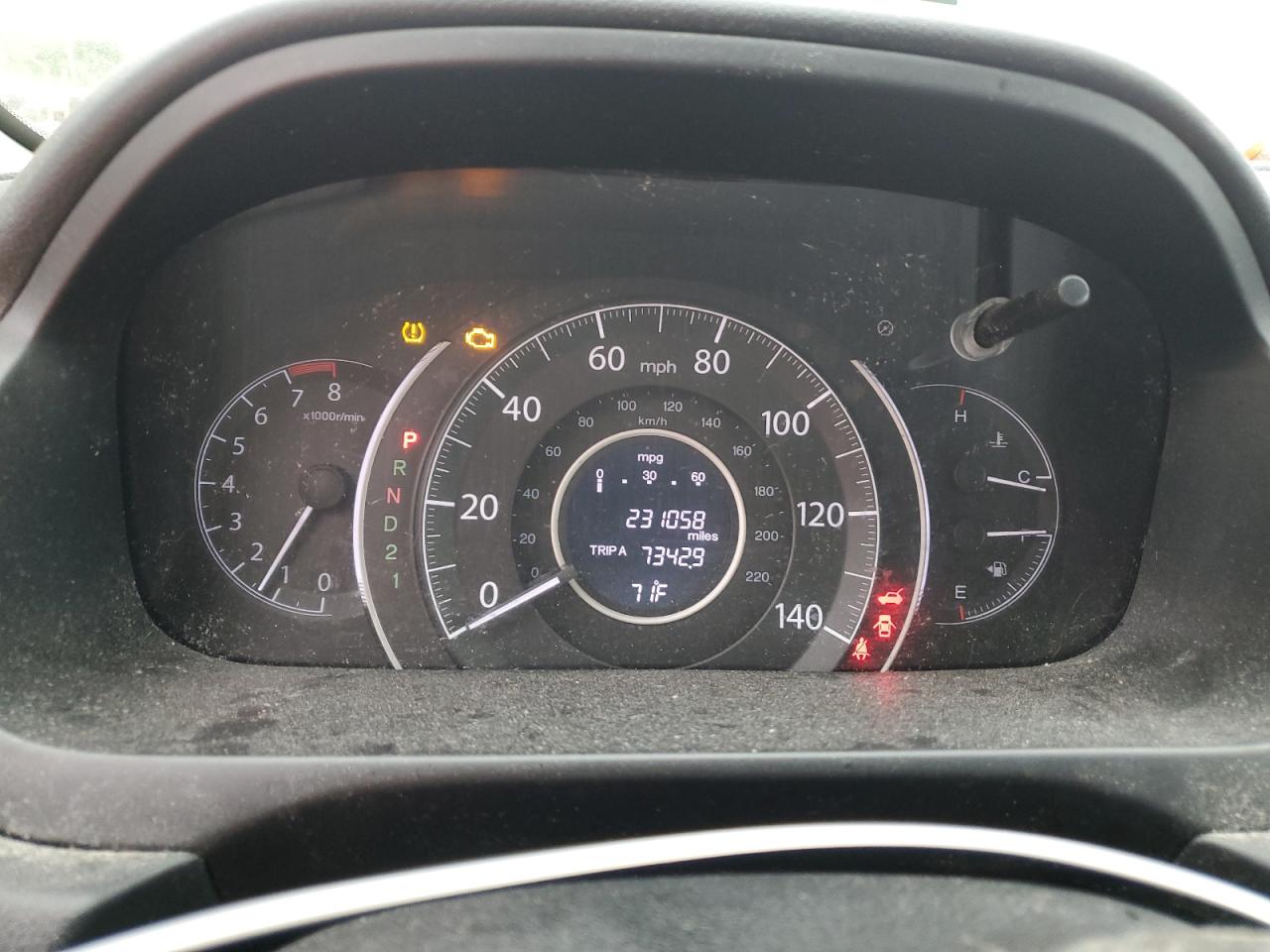 2014 Honda Cr-V Lx VIN: 2HKRM4H3XEH707361 Lot: 69605295