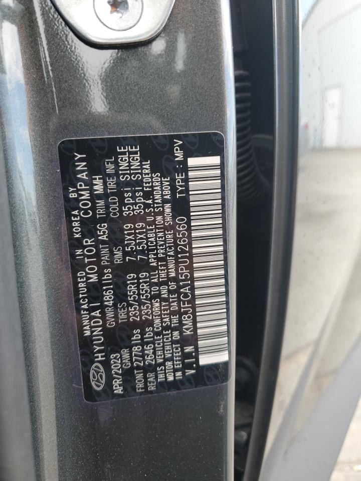 KM8JFCA15PU126560 2023 Hyundai Tucson Sel Convenience