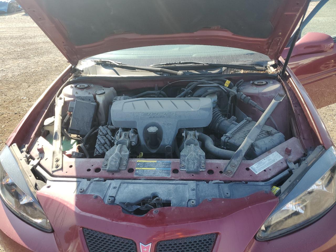 2006 Pontiac Grand Prix VIN: 2G2WP552561123887 Lot: 67437105