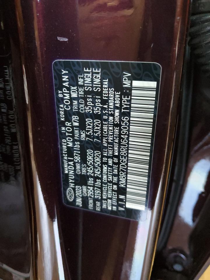 2024 Hyundai Palisade Calligraphy VIN: KM8R7DGE8RU649056 Lot: 67464445