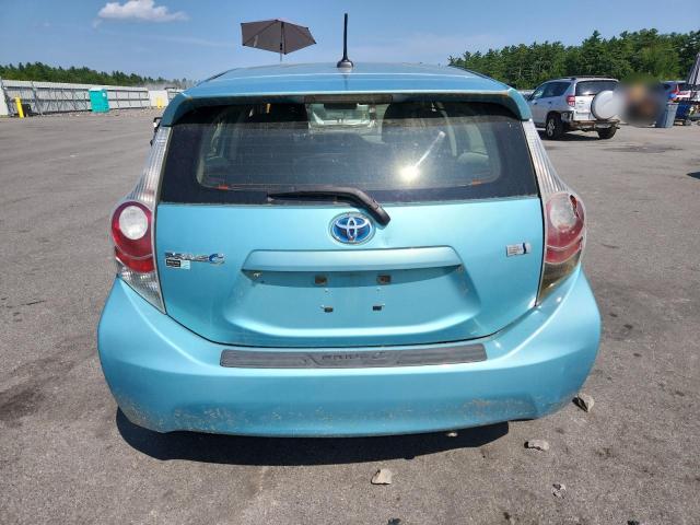 Hatchbacks TOYOTA PRIUS 2014 Turquoise