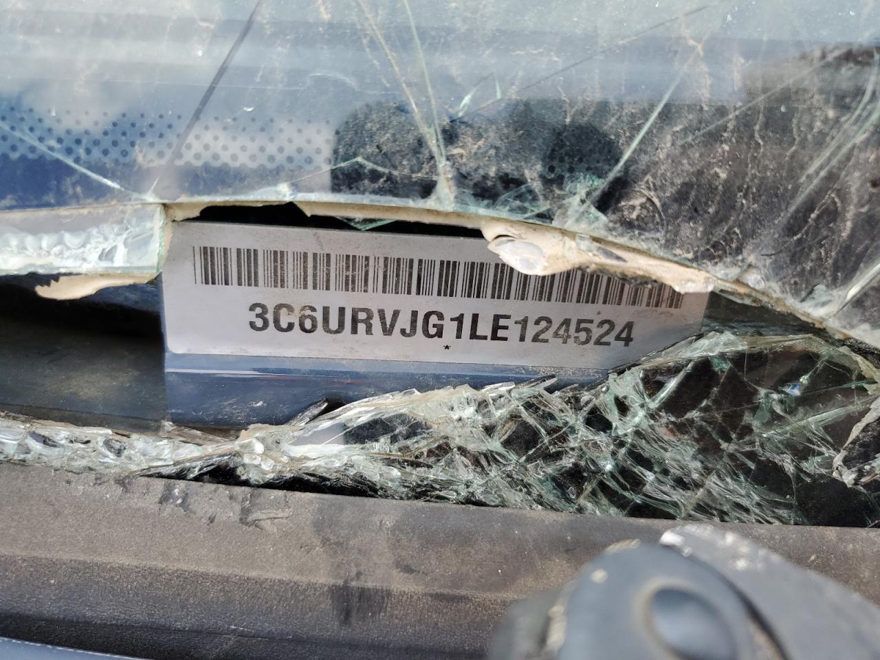 2020 Ram Promaster 3500 3500 High VIN: 3C6URVJG1LE124524 Lot: 67642655