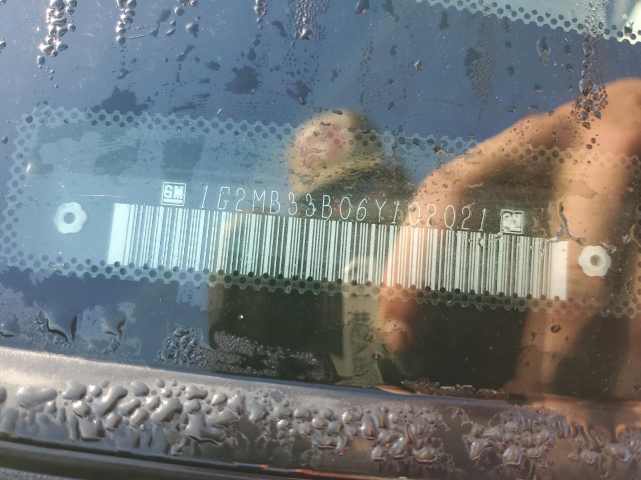 2006 Pontiac Solstice VIN: 1G2MB33B06Y102021 Lot: 69496805