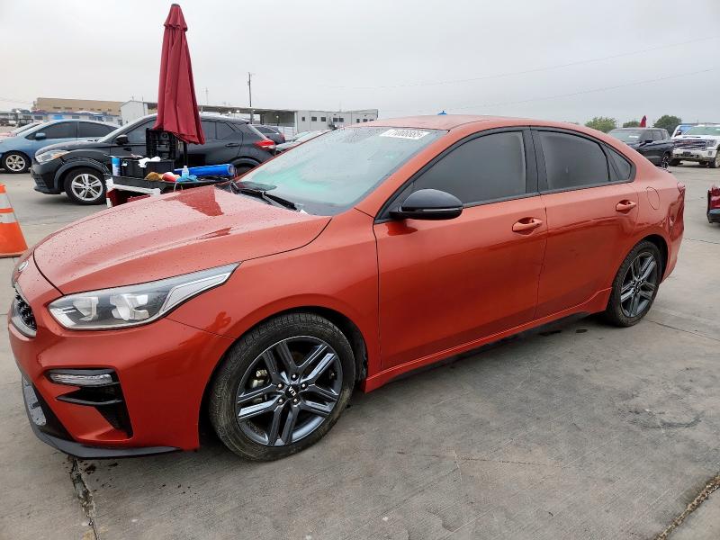 KIA FORTE 2021 Оранжевый