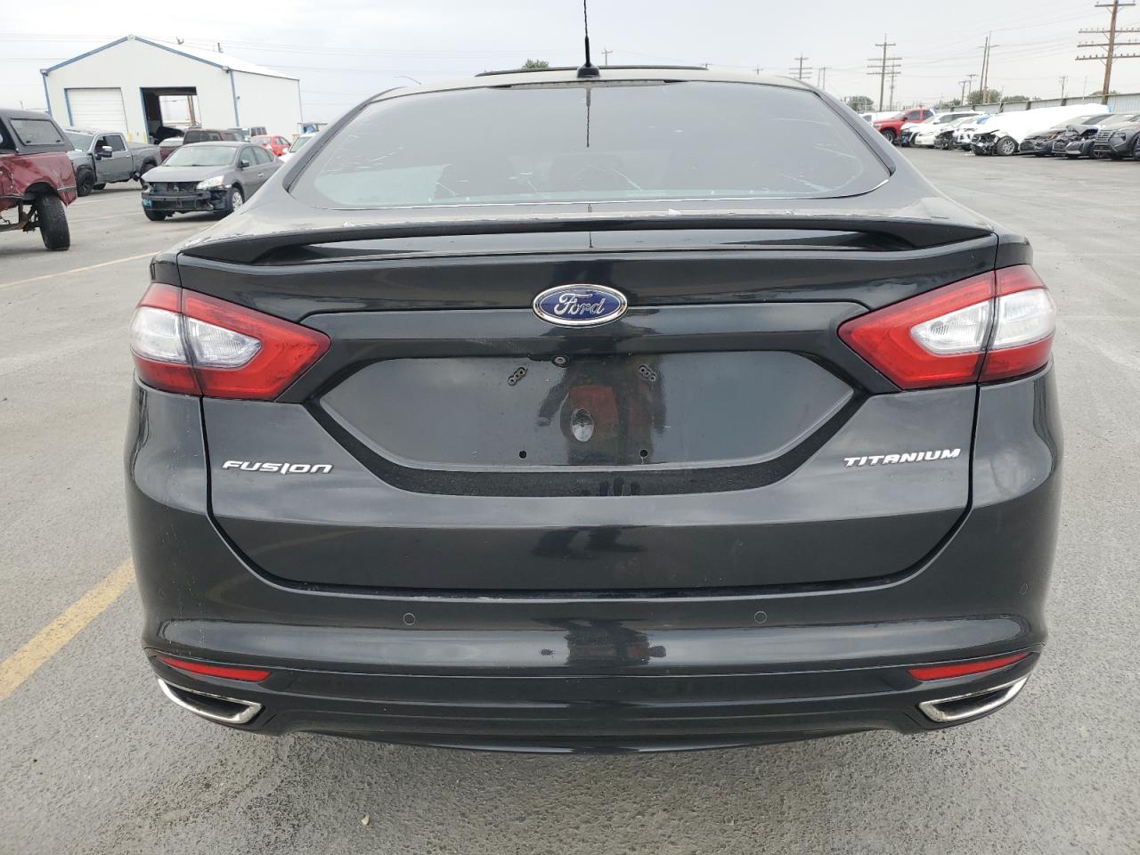 2013 Ford Fusion Titanium VIN: 3FA6P0D98DR231643 Lot: 70396405
