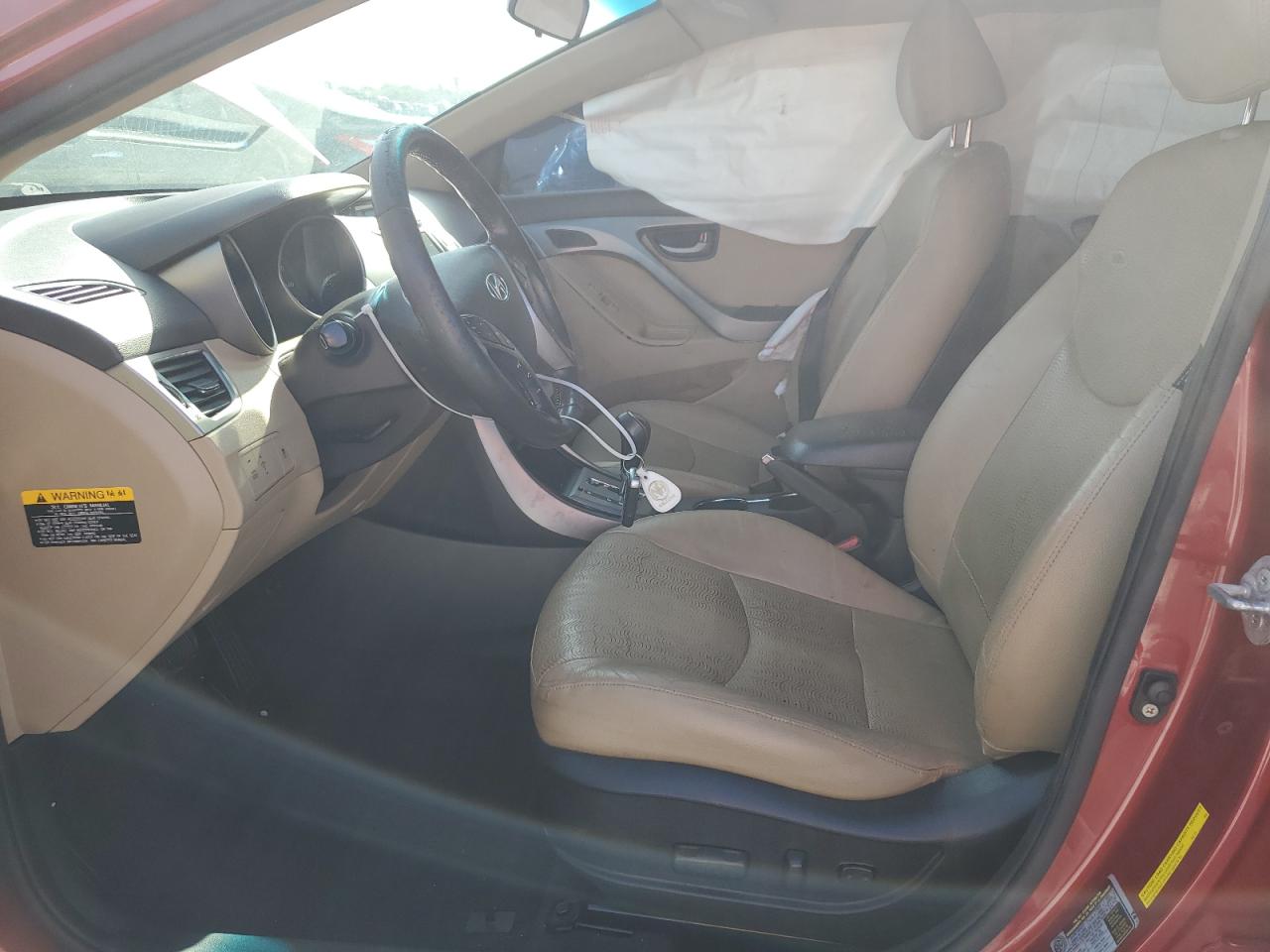 2013 Hyundai Elantra Gls VIN: KMHDH4AE0DU805373 Lot: 67221115