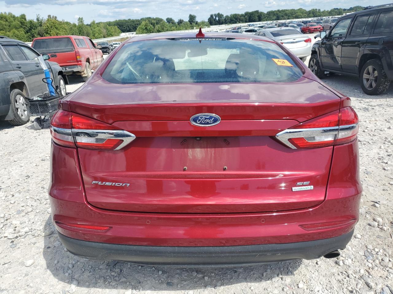 2019 Ford Fusion Se VIN: 3FA6P0HD0KR169473 Lot: 70494895