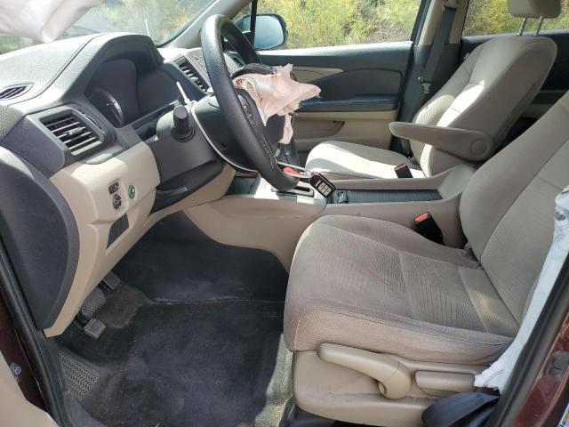  HONDA PILOT 2017 Бургунди
