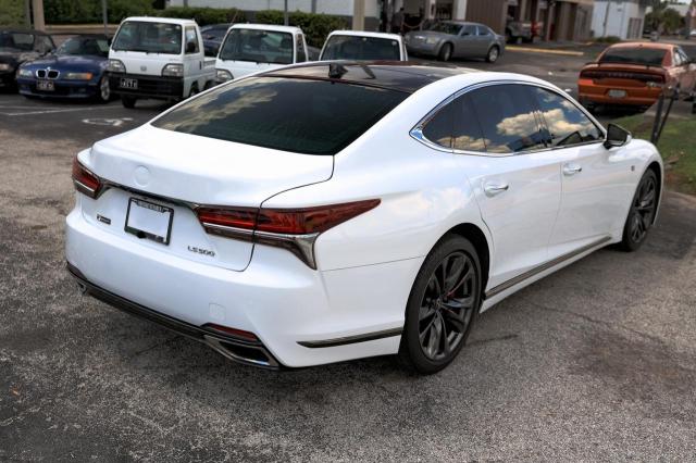  LEXUS LS500 2018 Белы