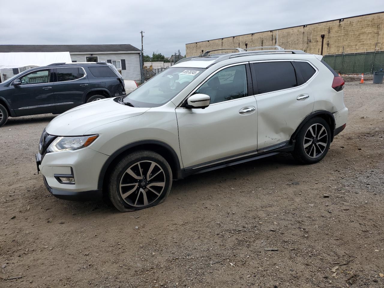 2020 Nissan Rogue S white null gasoline 5N1AT2MV2LC718368 photo #1
