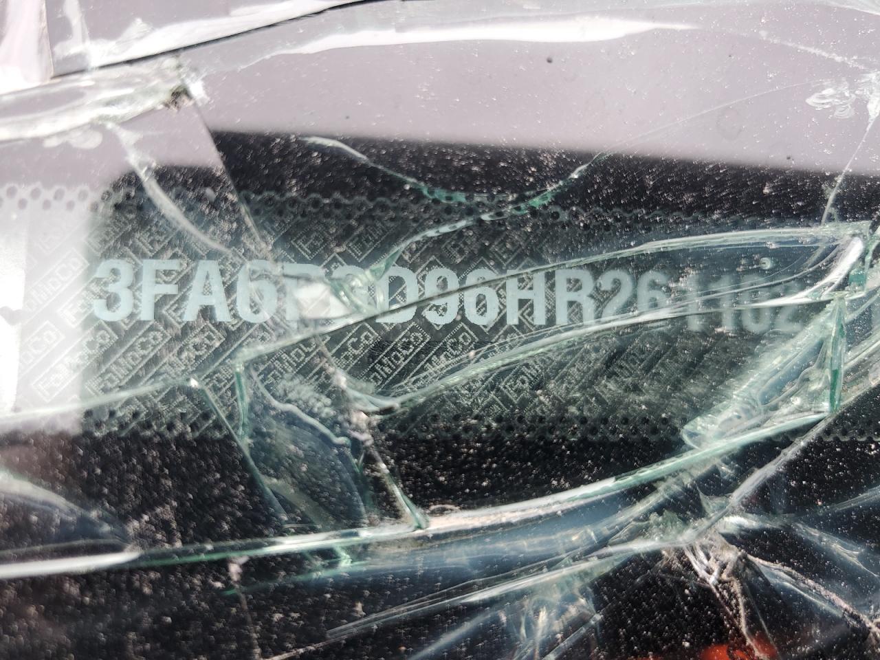 2017 Ford Fusion Titanium VIN: 3FA6P0D96HR261102 Lot: 69403955