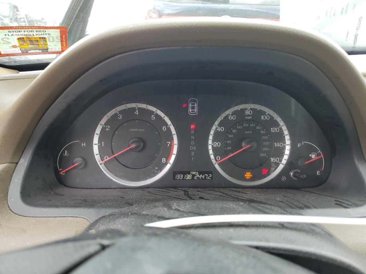 2009 Honda Accord Lxp VIN: 1HGCP26489A119566 Lot: 70274785