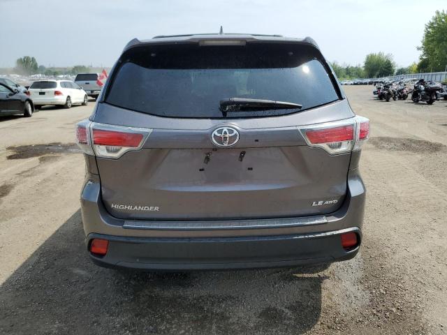 2016 TOYOTA HIGHLANDER LE  