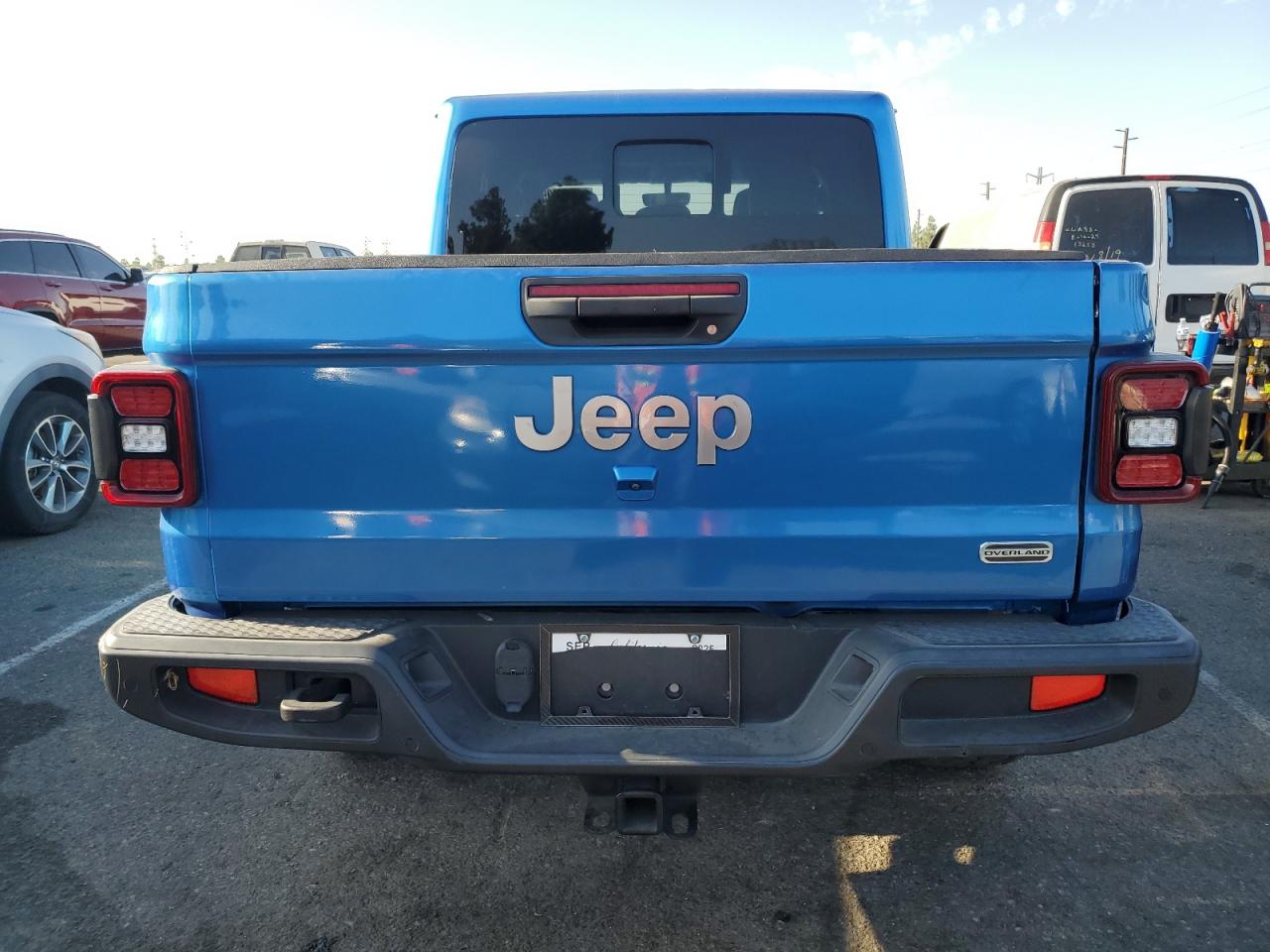 2021 Jeep Gladiator Overland VIN: 1C6HJTFG0ML554589 Lot: 70543005